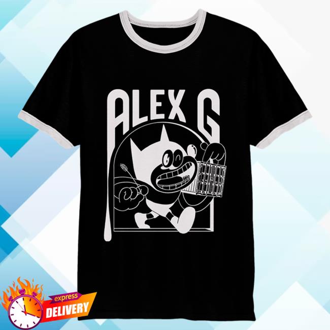 Official Sandy Alex G Merch Alex G Cage Ringer Shirt