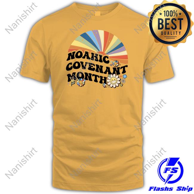 Official Allie Beth Stuckey Merch Noahic Covenant Month Shirt