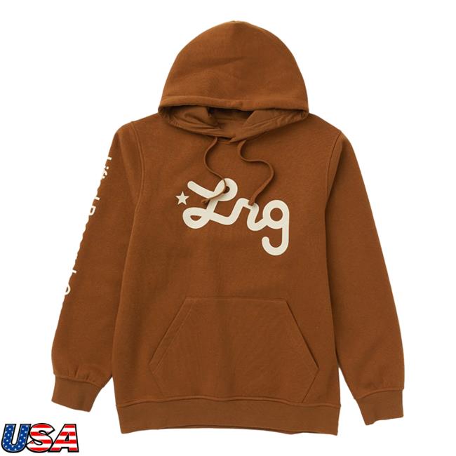 Official Lrg Lifted Research Group Clothing Shop Lifted Script Sweaters Medium Brown