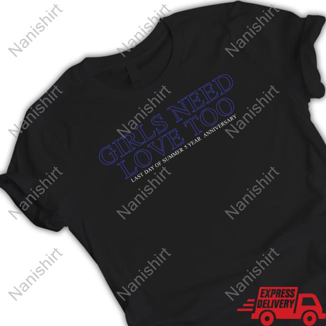 Summer Walker Merch Girls Need Love Too Last Day Of Summer 5 Year Anniversary Hoodie