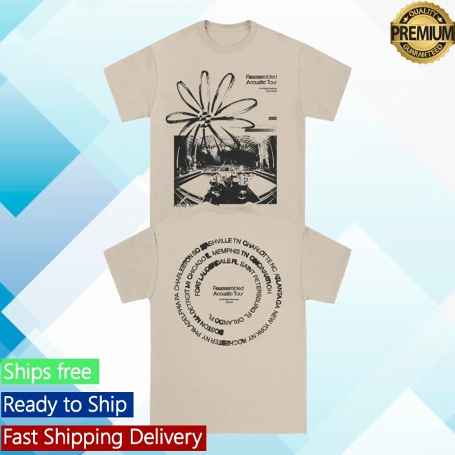 ADTR Merch Flower Tour New Shirt A Day To Remember