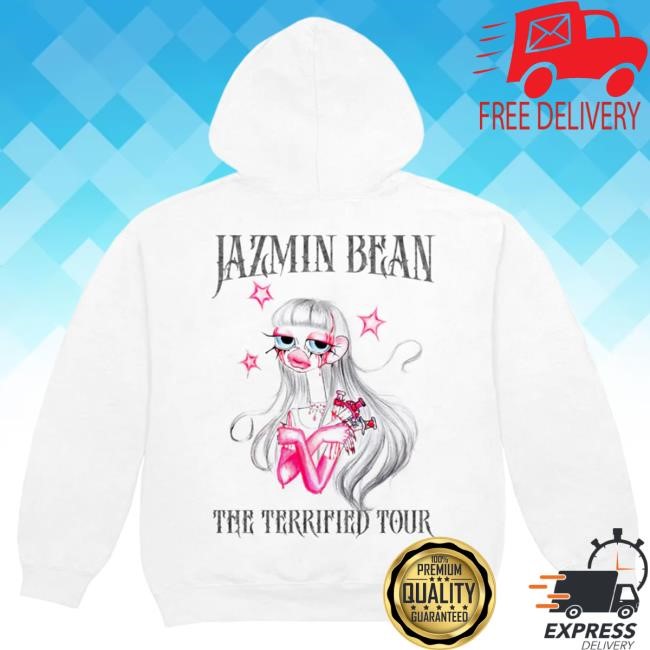 The Terrified Tour Date Sweatshirt Hoodie - Jazmin Bean Official Store