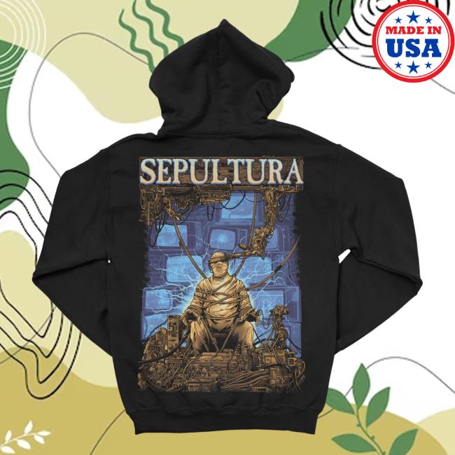 Official Indie Merch Store Sepultura Chaos Pullover Hoodie IndieMerchStore