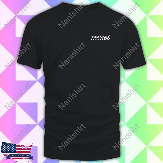 Official Andromeda Merch Álvaro Díaz #Freesayonara 23 T-Shirt