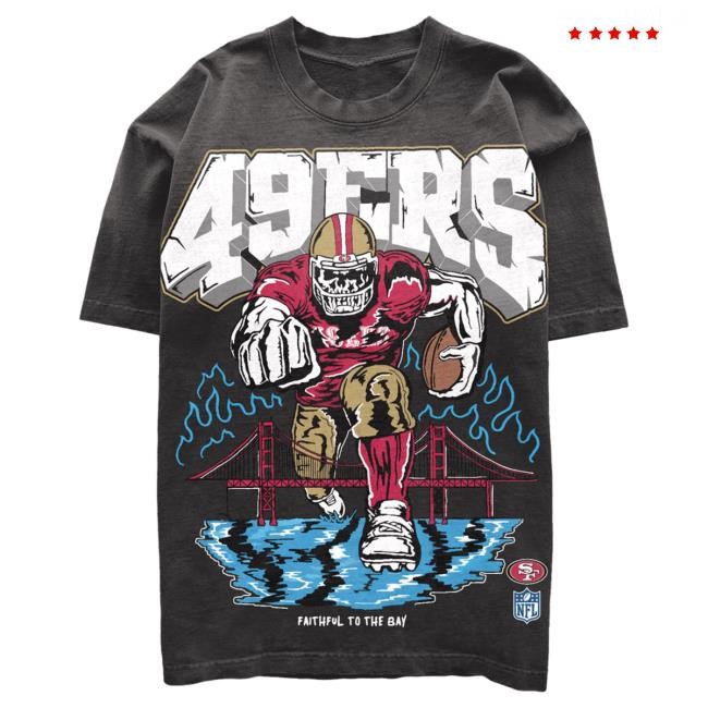 Heavyweight NFL FootBall NLF Warren Lotas Faithful To The Bay Apparel