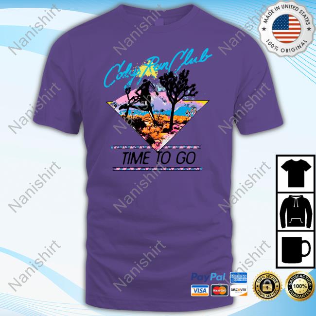 Official Cody's Run Club Merch Time Tee