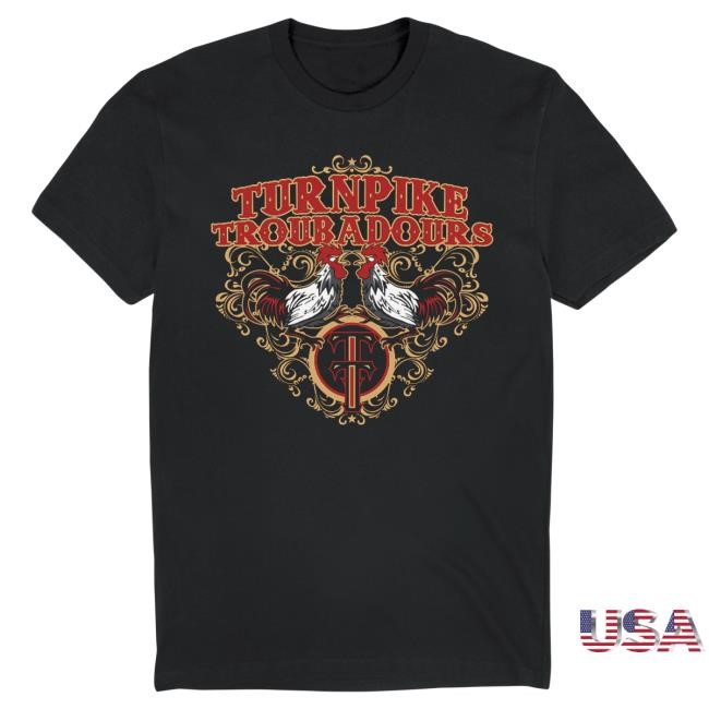 Official Turnpike Troubadours Merch Shop Double Chicken Top Shirt
