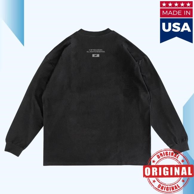 Official Nf Merch Vintage Blur Long Sleeve Tee