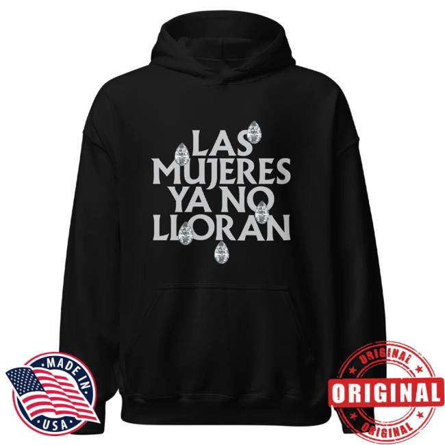 Official Shakira Merch Store Las Mujeres Ya No Lloran Teardrops Sweater - Black Shakira Apparel Clothing Shop