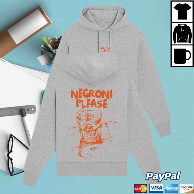 Another Cotton Lab Shop Clothing | Negroni Please Sketch Organic Hoodie Official Dominicfike Merch Store Anothercotton