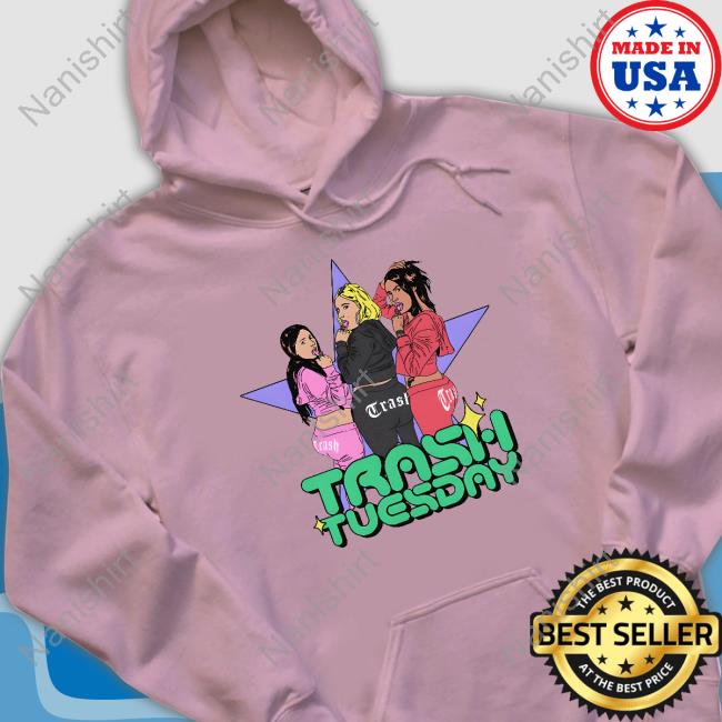 Trash Tuesday Merch Y2k Ringpop Crewneck Sweatshirt Itstrashtuesday