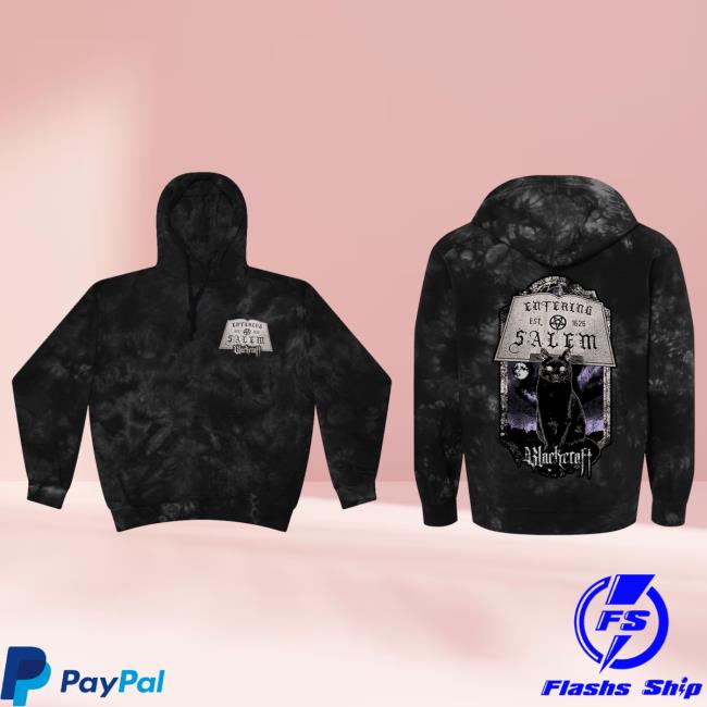 Blackcraft Cult Clothing Store BlackcraftCult Entering Salem - Kids Black Crystal Pullover Hoodie