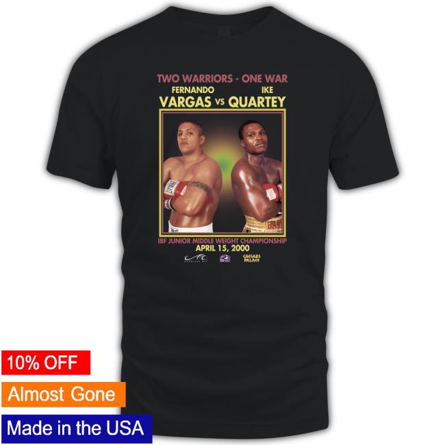 Vargas Vs Quartey 2000 Poster Long Sleeve T Shirt