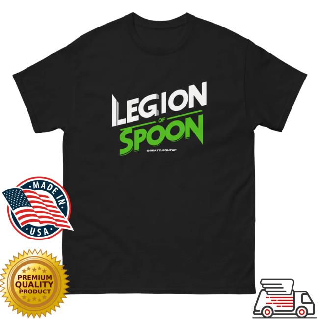 Sports On Tap Seattle Merch Legion of SPOON Seattle Football Tee Shirt