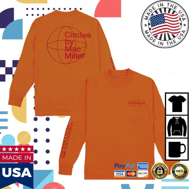 Official Mac Miller Apparel Clothing Store Merch Shop MacMiller You Took A Little Time For Yourself? Take A Little Time Orange Long Sleeve Hot Shirt