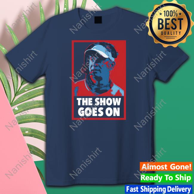 Barstool Sports Store The Show Goes On V Neck T Shirt