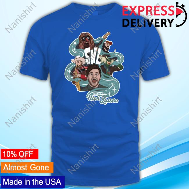 Nick Lutsko Merch SNL Saturday Nick Lutsko Tee Shirt