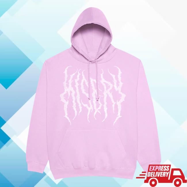 Official Misery Worldwide Misery Worldwide Death Metal Rhinestone Baby Pink Sweater