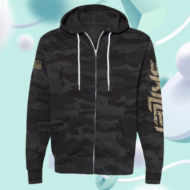 Skillet - Merch Skillet Camo Dominion Long Sleeve Hoodie