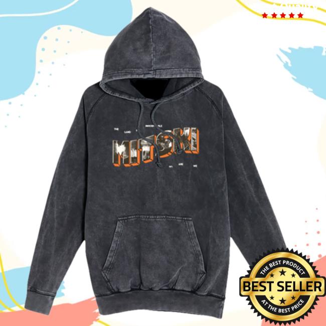 Official Mitski Merch Store Postcard From The Land Crew neck (Vintage Black) Mitski Shop Mitskileaks