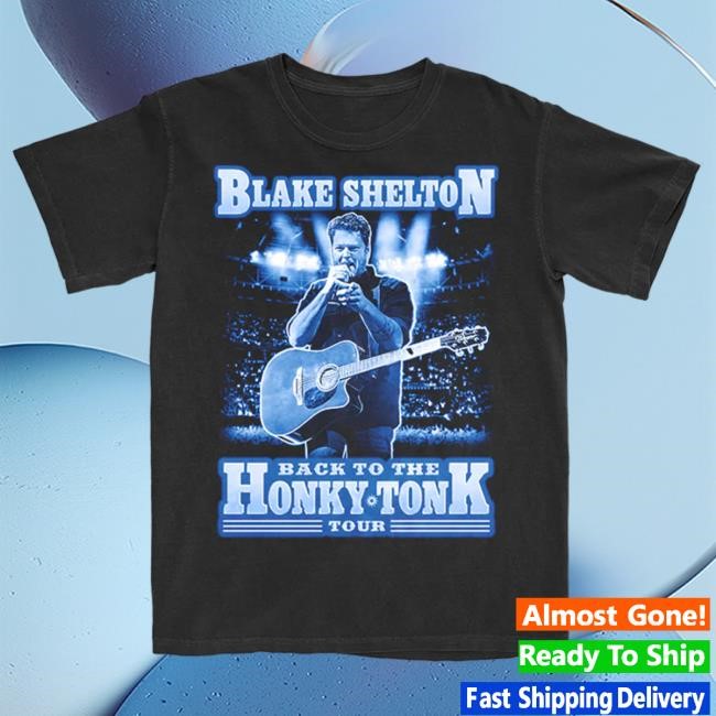 Official Blake Shelton Clothing Shop Store Blake Shelton 2024 Photo T-Shirt