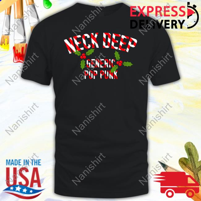 Neck Deep Merch Generic Pop Punk Pain Is Never Permanent Peppermint Version Shirt