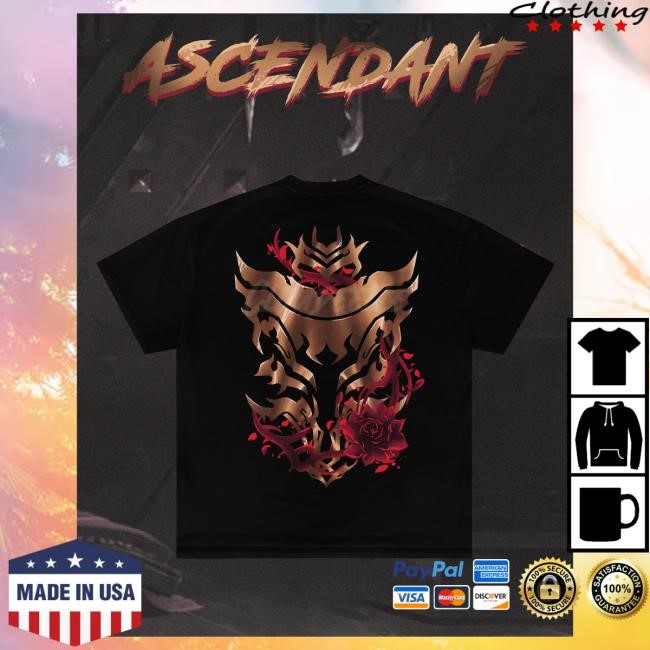 Official Cloudeelle Ascendant - Oversized Back T Shirt