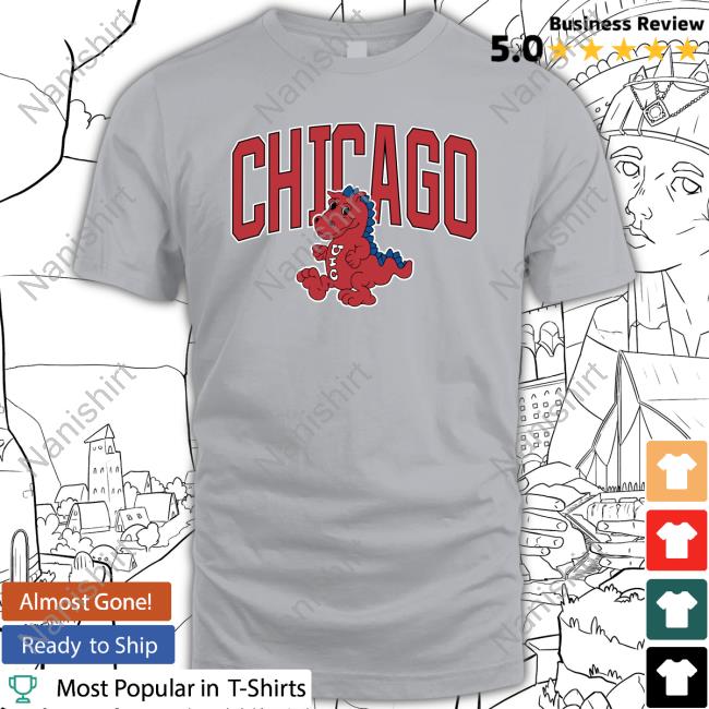 Official UIC Sparky D. Dragon Mascot Shirt