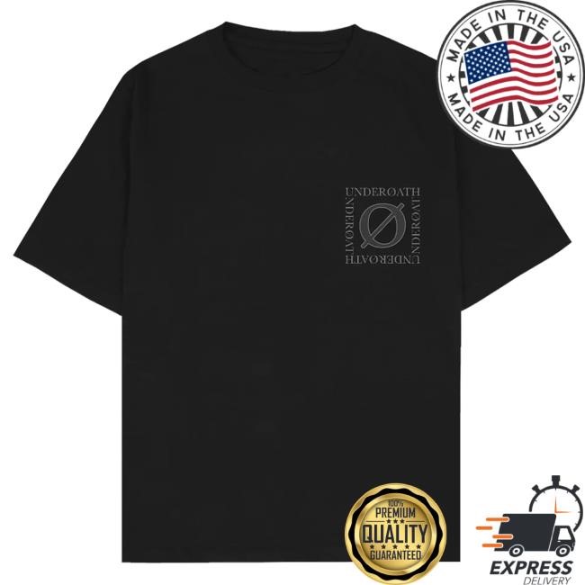 Official Underoath Merch Underoath TOCS New Shirt Black