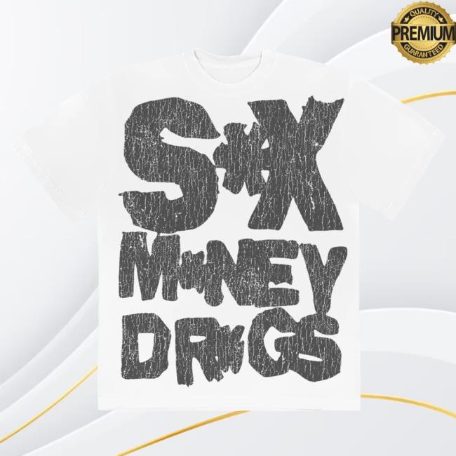 Official Lucki Merch Store Lucki S*X M*Ney Dr*Gs Text Tee