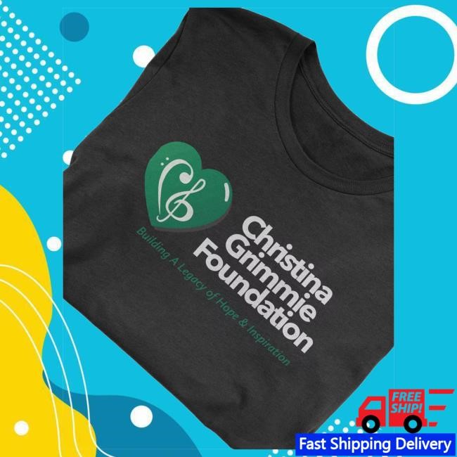 Official Christina Grimmie Original Christina Grimmie Foundation (Black Tshirt)