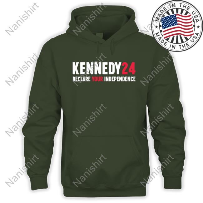 Robert F. Kennedy For President | Team Kennedy | Kennedy24 Official Merch Store | Declare Your Independence Shirt