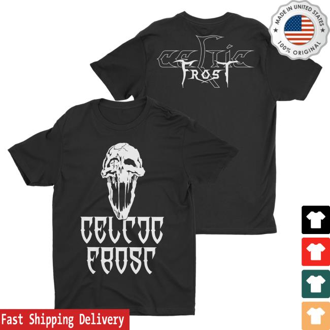 Official Night Shift Merch Indie Merch Store Celtic Frost - Skull Popover Shirt Nightshiftmerch Indiemerchstore