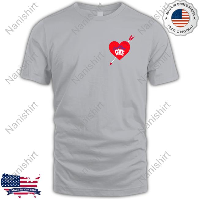 Official Dimzinc Merch Chicken Shop Date Heart Logo Shirt