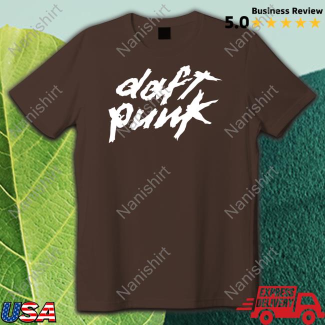 Daft Punk Merch Daft Punk Logo Long Sleeve Shirt