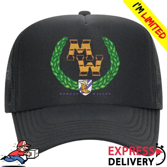 Official Morgan Wallen Tour Merch MW Foam Trucker Cap