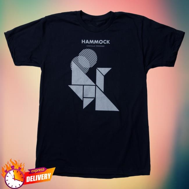 Navy-White Tangram Graphic Tee by Hammok Archive