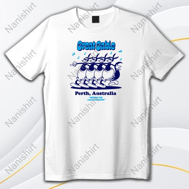 Great Gable Merch Great Gable Keeping The Locals Bouncing Tee