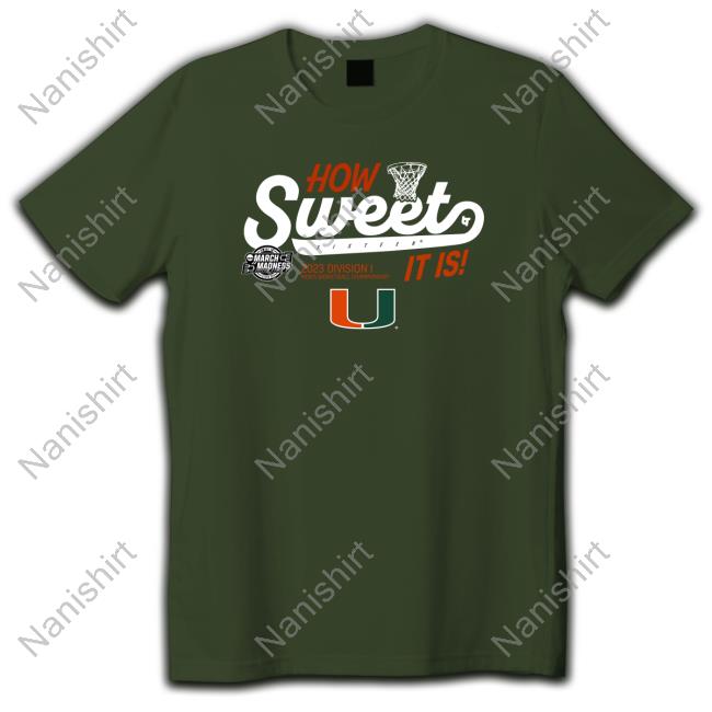 BreakingT Miami Basketball Sweet Sixteen Long Sleeve T Shirt