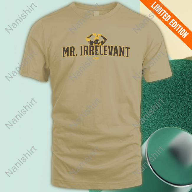 Official Jomboy Store Merch Mr. Irrelevant New Shirt
