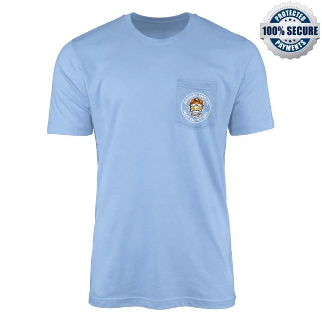 Official Montana Knife Company Mkc X Meat Church - Pocket Hot Shirt