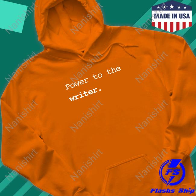 Official Anthony Sparks Power To The Writer Hoodie