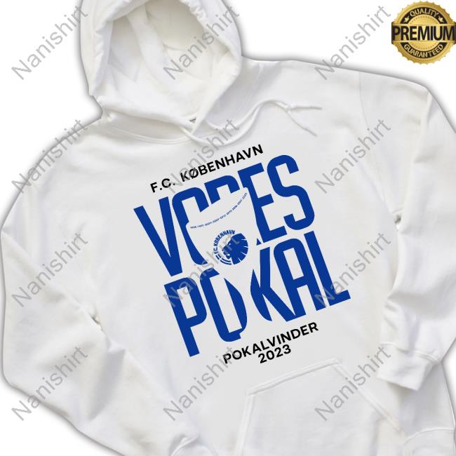 Official Fck Fc Kobenhavn Pokalvinder 2023 Vores Pokal Shirt