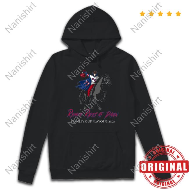 Rempe Rides At Dawn Stanley Cup Playoffs 2024 Shirts