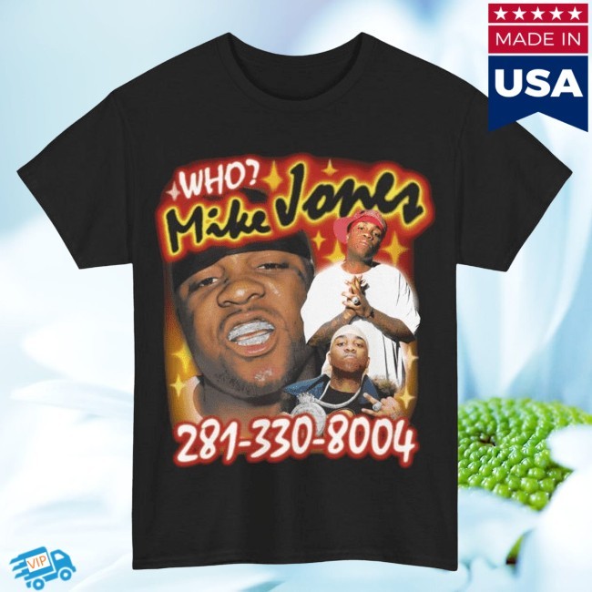 281-330-8004 Mike Jones Vintage Style Rap Shirt - Mike Jones