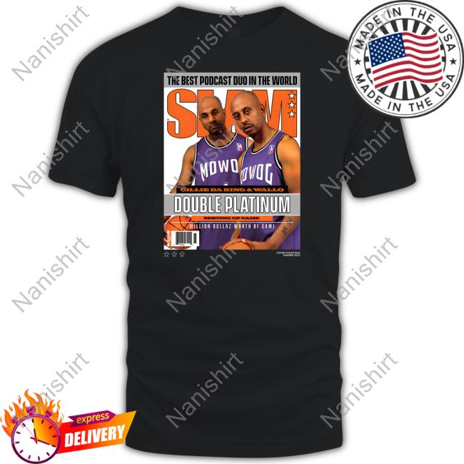 Official Barstool Sports Store Mdwog X Slam Double Platinum Shirt