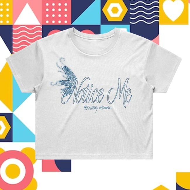 Notice Me Crop New Shirt - Britney Spears Official Store
