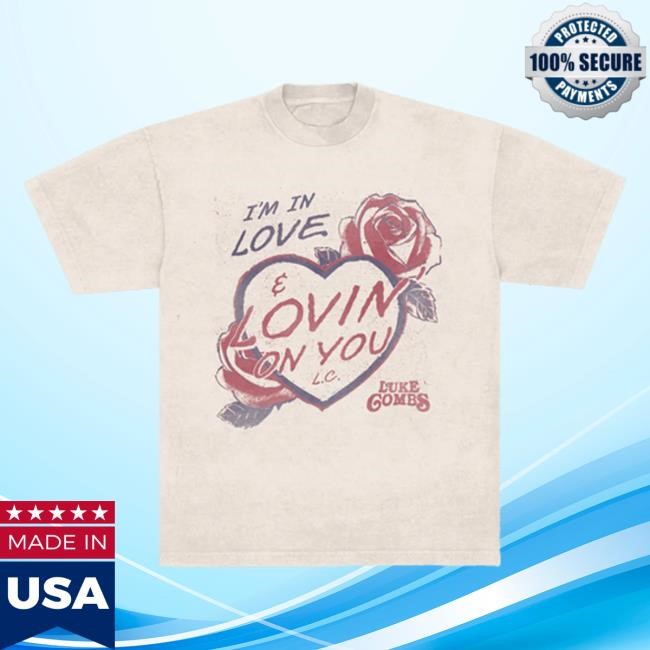 Official Luke Combs Merch Store Luke Combs I'm In Love Tee