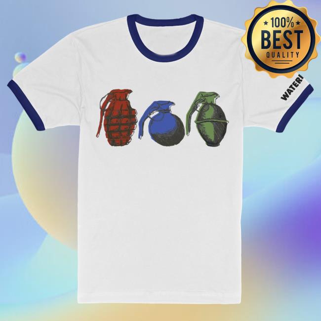 Official Waterparks Store Grenades Ringer Shirt