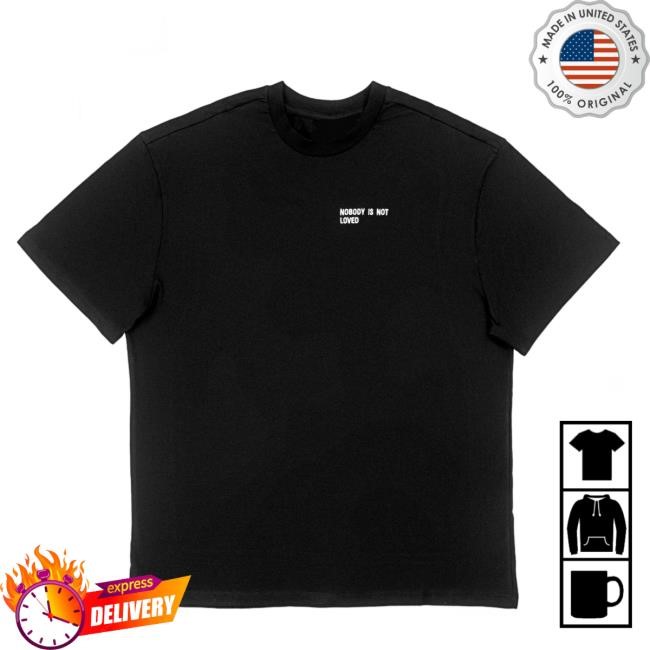 Official Solomun Merch Shop NINL Cover T-Shirts Nobody Is Not Loved Clothing Store Apparel